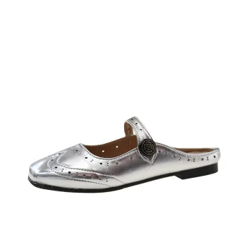 WUJI Slip Resistant Abrasion Resistant Closed Toe Slippers Women's