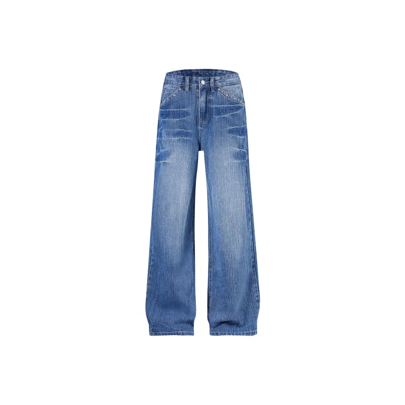 FOREVER 21 Jeans Unisex Bamboo Blue-0