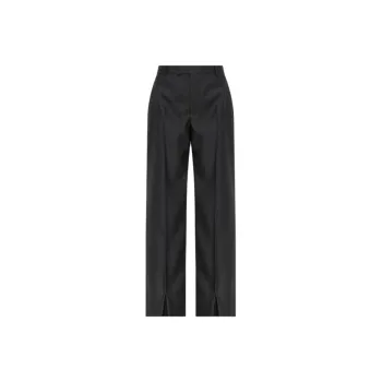 GUCCI Logo embroidered Straight leg Trousers