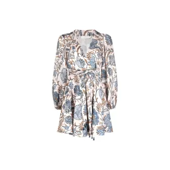 Zimmermann Long Sleeved Dresses Women's Blue