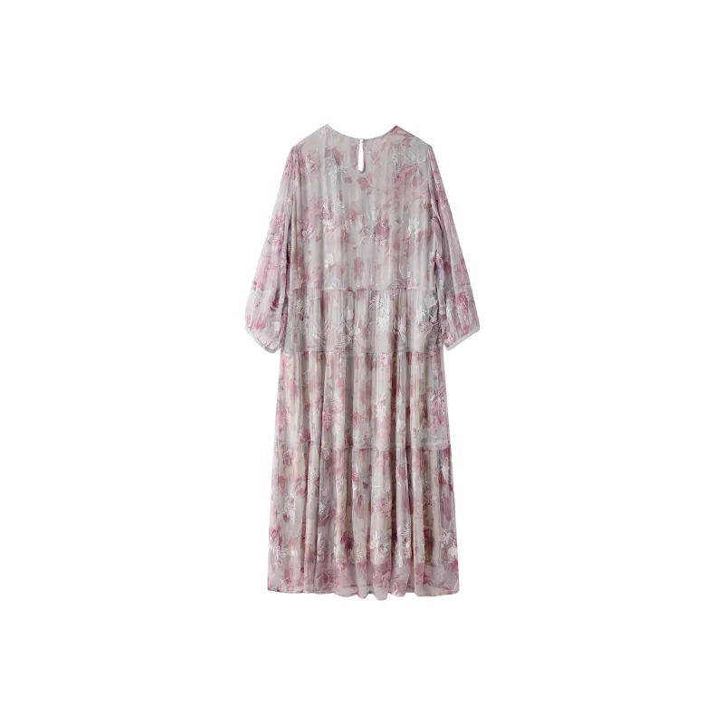 To The West Long Sleeved Dress Women's-1