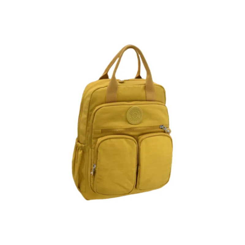 Gerlanx Nylon Fabric Backpack Unisex Multicolor-0