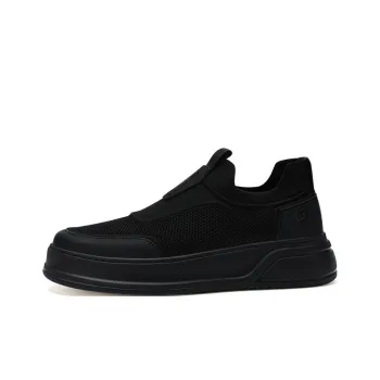 U7 Low Top Skateboard Shoes Men's Black