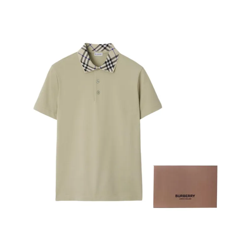 Burberry Cotton Polo Shirt-6