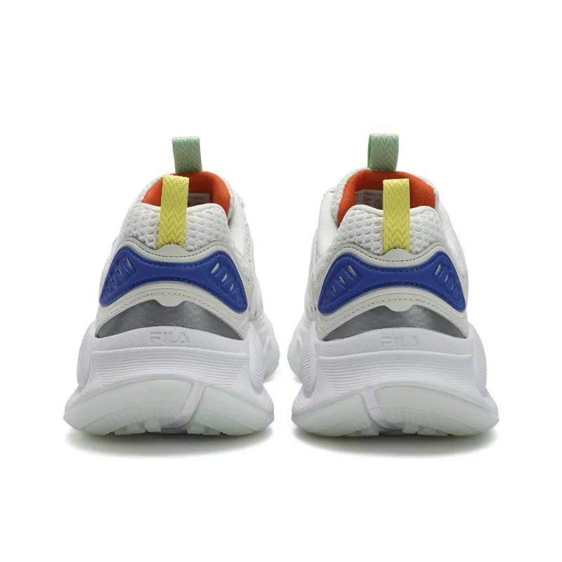 FILA Modern Abrasion Resistant Breathable Low Top Casual Shoes Men's White-3