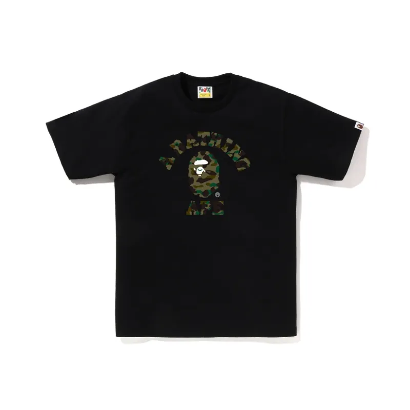 Bape 1st Camo College Tee Tee-0