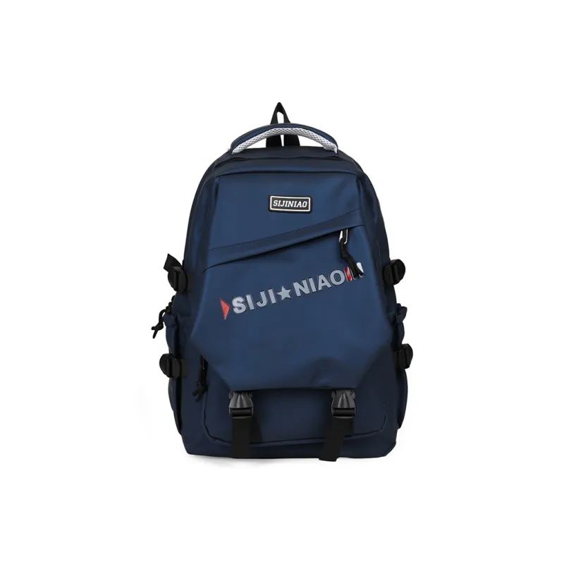 AIBAG Oxford Backpack Unisex Gray/Black/Red/Green/Blue/White-16