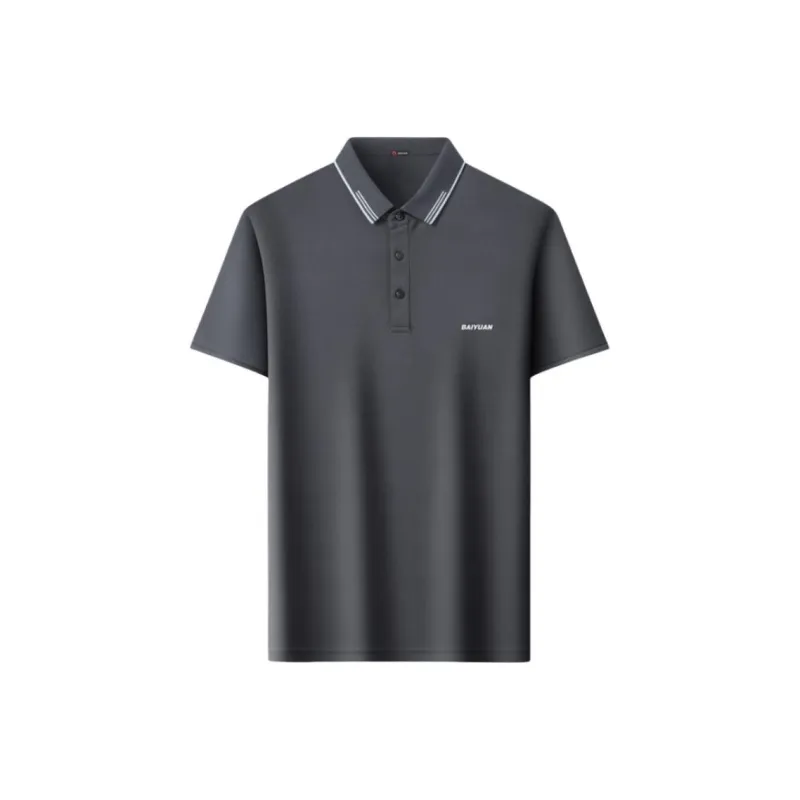 BaiYuan Trousers Polo Shirt Unisex-2