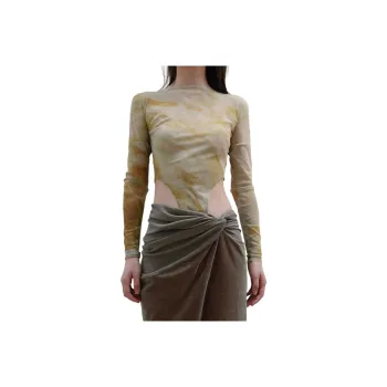 Oude Waag Bodysuits Women's Yellow Green