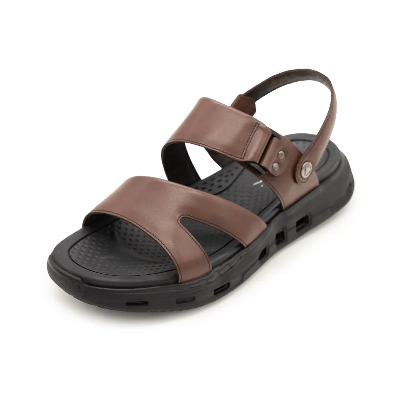 Satchi Beach Sandals Men's Brown-2