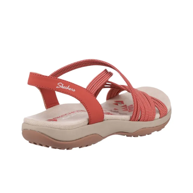 Skechers Reggae Slim Beach Sandals Women's Pink Brown-3