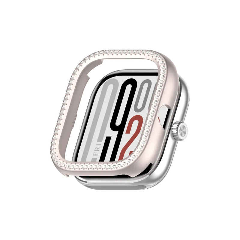 Vobafe Compatibility With Red Beige Watch5/4 Watch Case Unisex-9