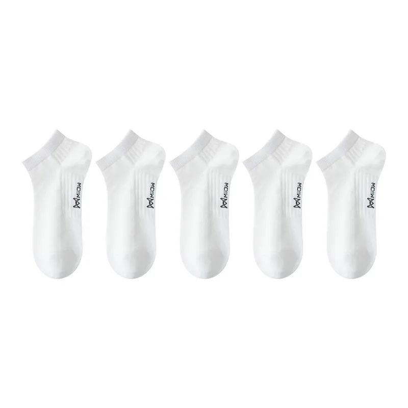 MIIOW No Show Socks Men's 5 Pack-2