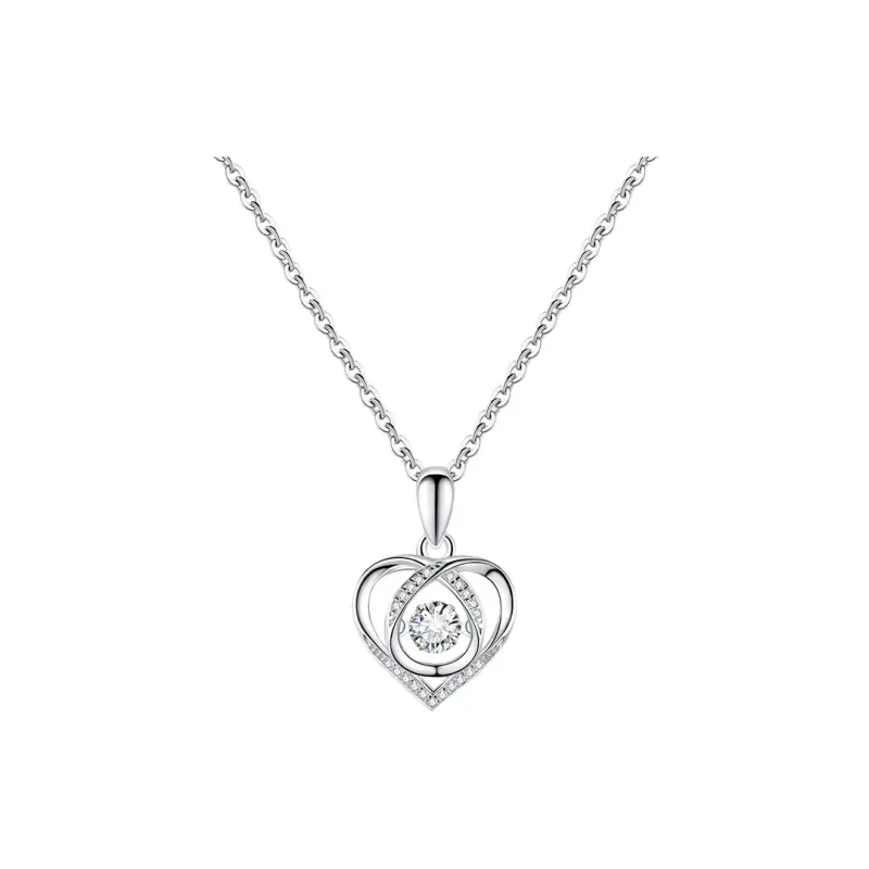 Branded Jewelry S999 Fine Silver Necklaces Women's-0