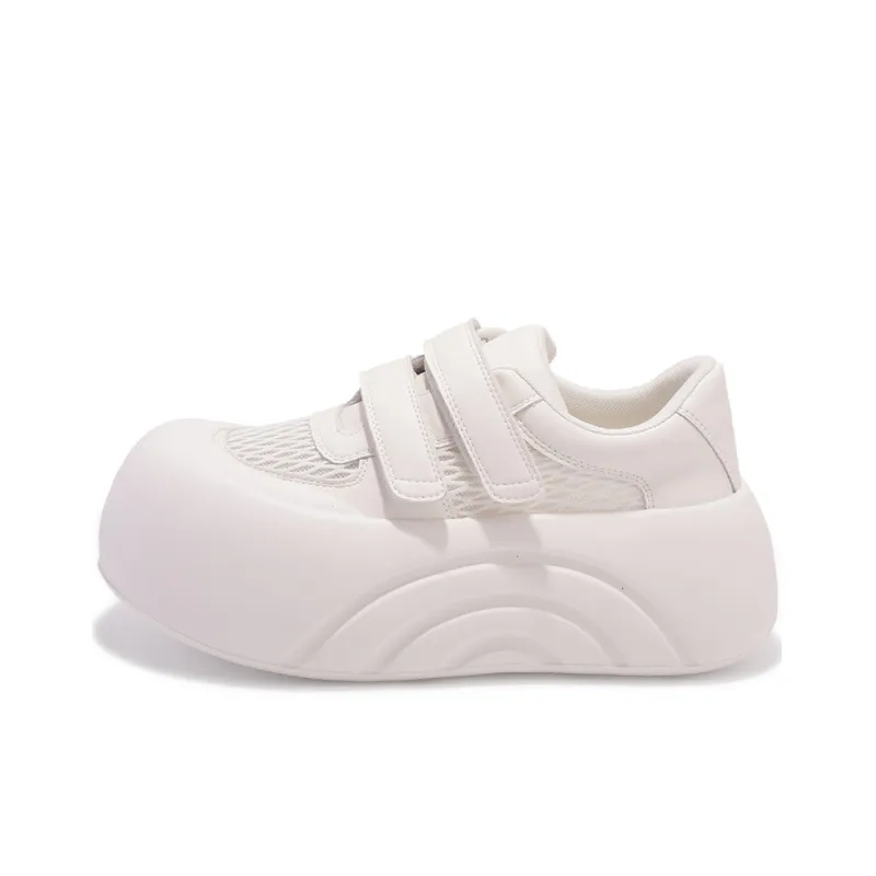 SNXR Low Top Skateboard Shoes Women's Beige-0