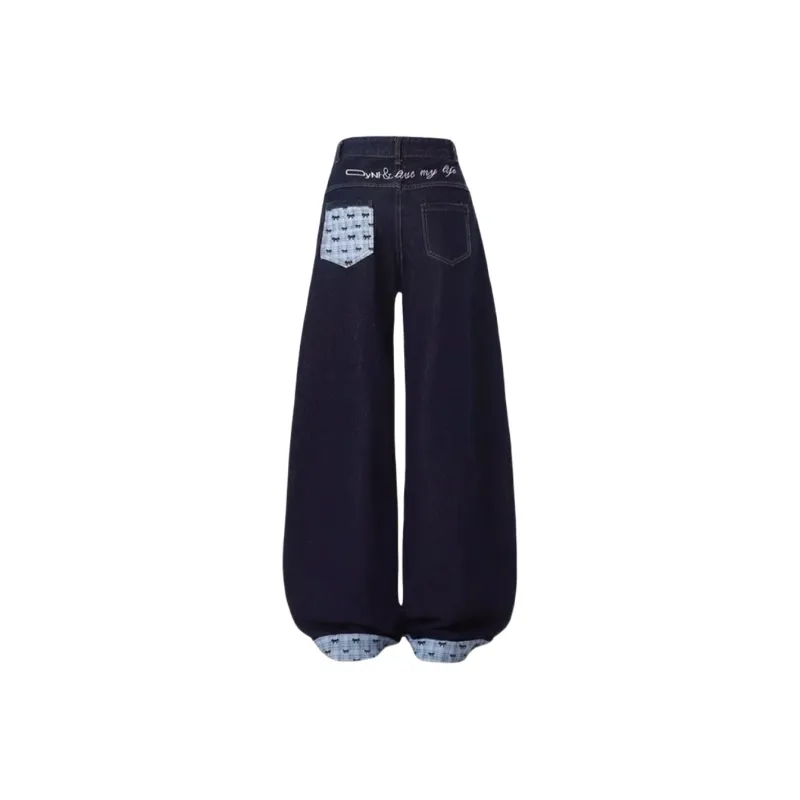 NOOING Jeans Unisex Blue-1