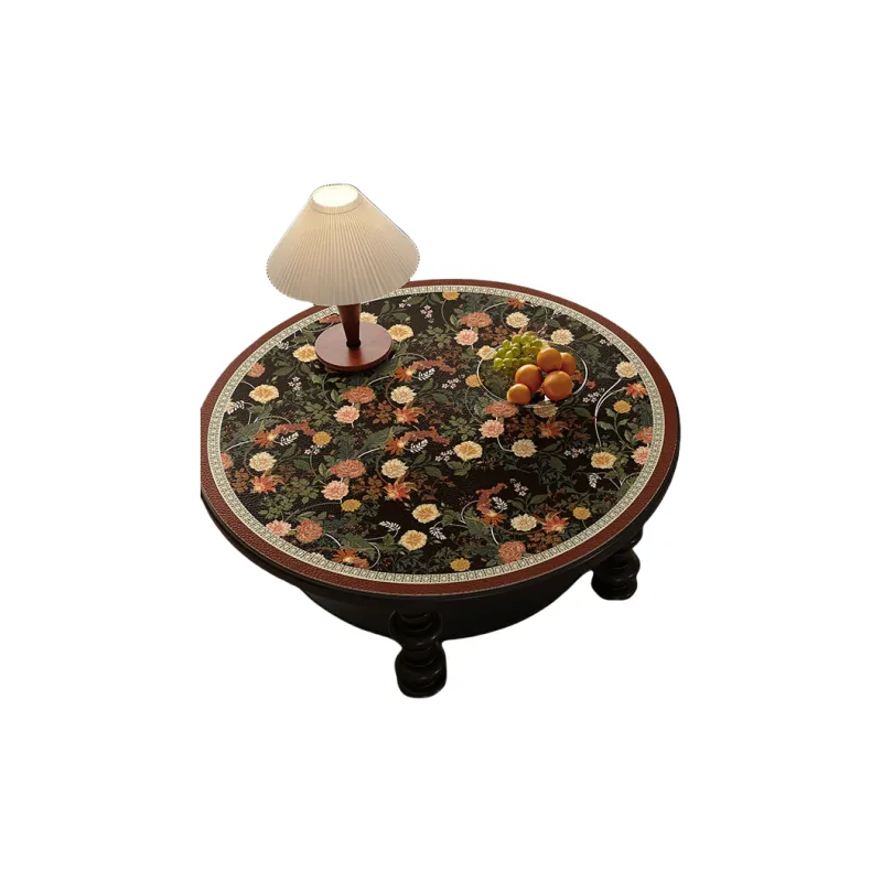 Spinning autumn pie Tablecloths / Table Mats-12