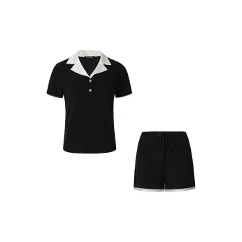 SILKY MIRACLE Pajama Set Women's Black