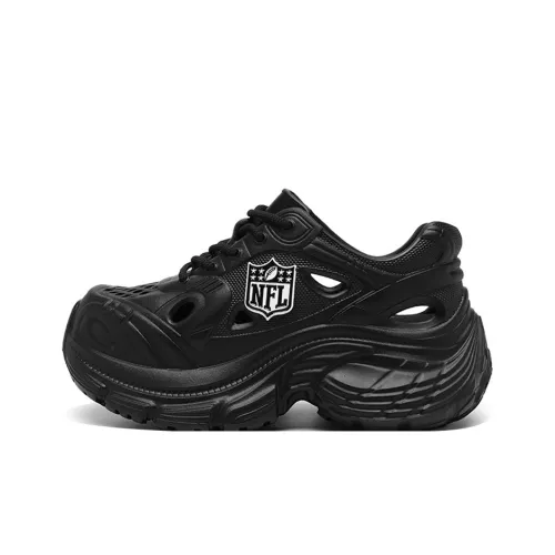 NFL Alliance Shield Logo Clogs Women's Black
