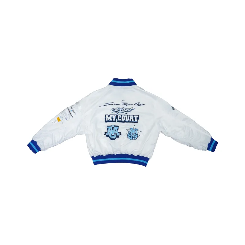 Serious Player Only x MYCOURT Jacket Men's White-1