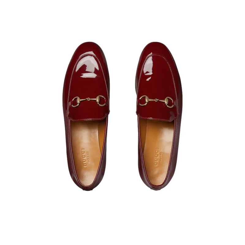 GUCCI Jordaan Casual Single Shoes Women's Red-3