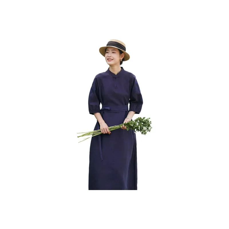 JIXIANGYUER Long Sleeved Dress Women's-0