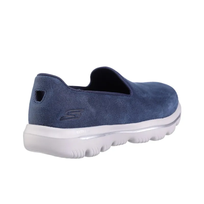 Skechers Go Walk Evolution Ultra Low Top Casual Shoes Women's Marine Blue-3