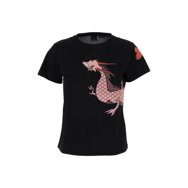 PINKO Regular T Shirt Women's Black-0