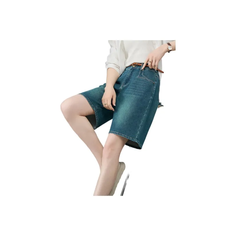 YALIDA Denim Shorts Women's-2