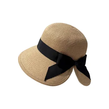 Cranta Komeia Straw Woven Sun Protection Hats Women's