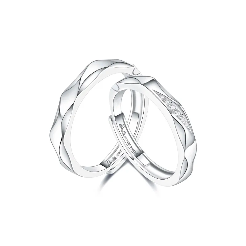 Barbie 925 Sterling Silver Rings Unisex-0