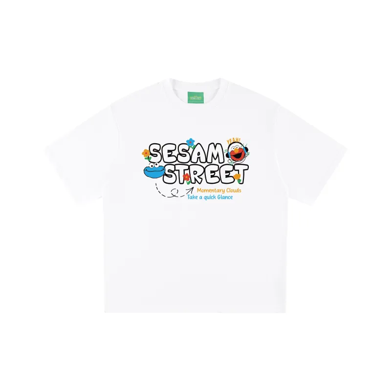 SESAME STREET Short Sleeved T Shirts Unisex-2