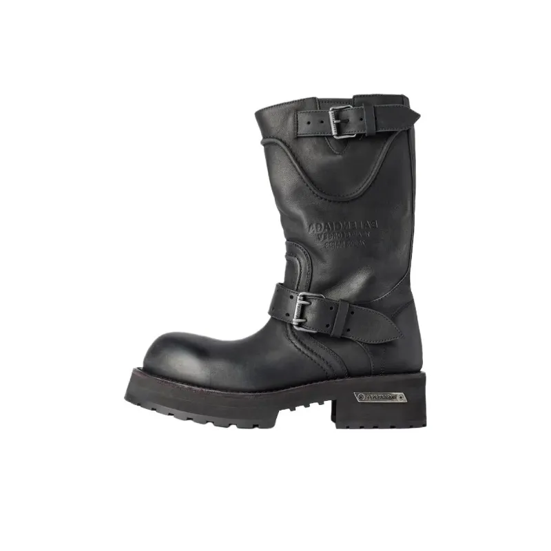 Balenciaga Venom Ankle Boots Men's Black-0