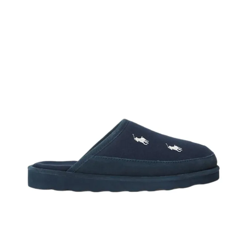Polo Ralph Lauren Closed Toe Slippers Men's Blue-1
