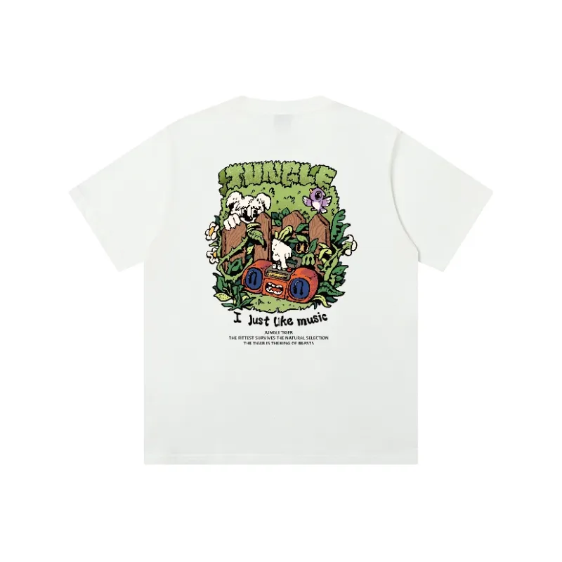 JUNGLE TIGER T Shirts Unisex-3