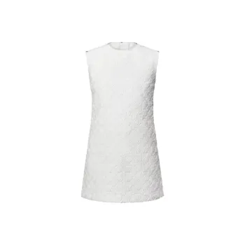 LOUIS VUITTON Sleeveless Dress Women's White