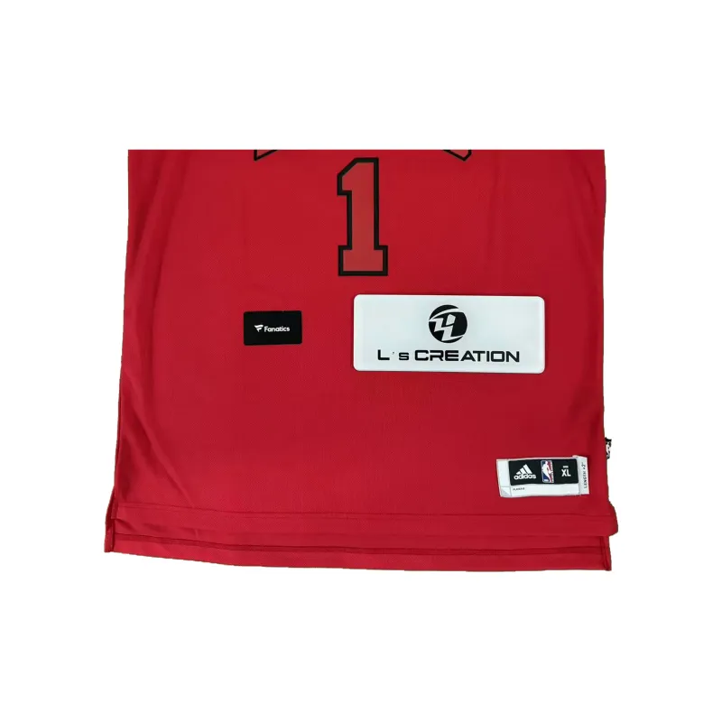 L's Creation Basketball Fan Supplies Authentic Signature Company Fanatics Certificate, Collection Highlights Red Unisex-3