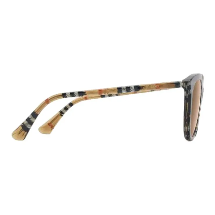 Burberry Acetate Round Sunglasses Unisex Light Sand-1