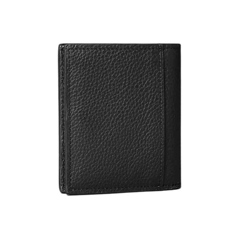 CALVIN KLEIN Grain Leather Wallet Men's Black-1