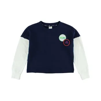 Adidas Clothing Sweatshirts Women's Blue