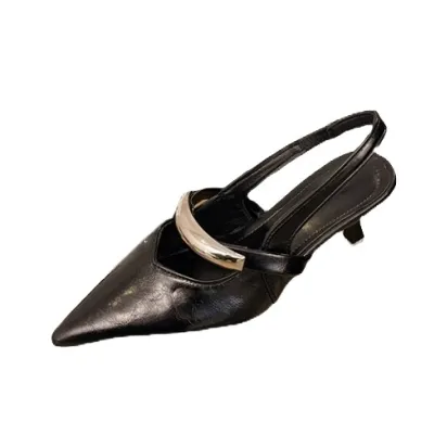 WUJI Slim Heel High Heels 7cm Women's-6