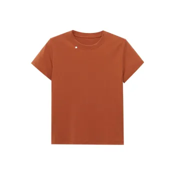 CHARM PICK T Shirts Women's Orange
