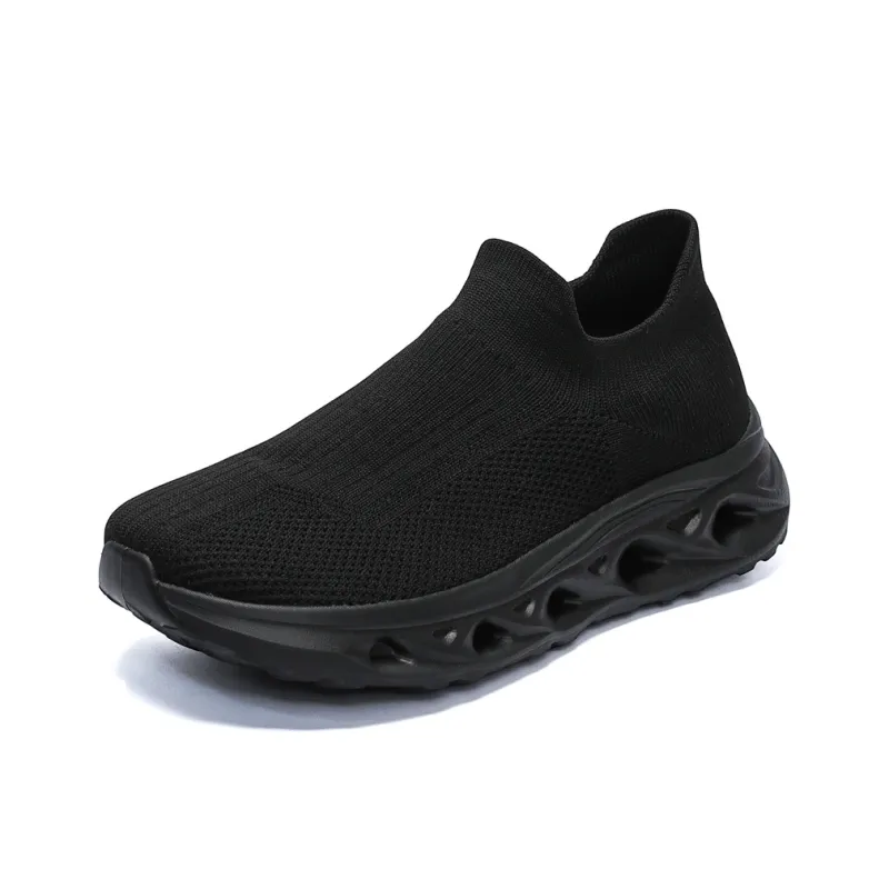 SENGUIBUCK Sock Shoes Breathable Lightweight Height Increasing Low Top Casual Shoes Men's-1