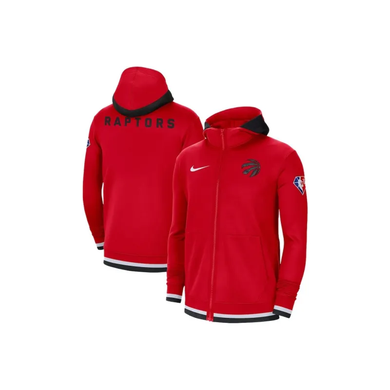 Nike Nba Toronto Raptors Showtime Dri Fit Full Zip Hoodie-2
