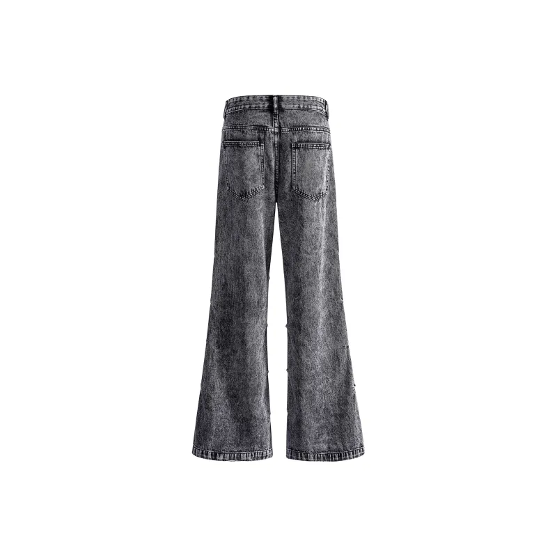 FOREVER 21 Jeans Unisex Black Gray Color-1