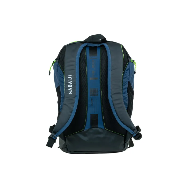 DECATHLON Polyester Backpack Unisex Black & Cyan-3