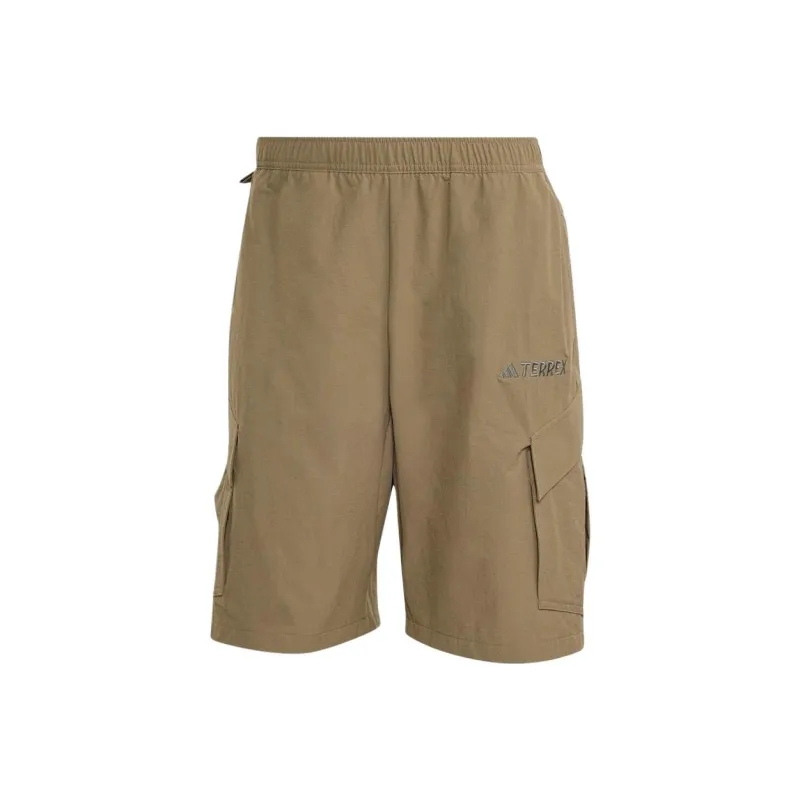 Adidas TERREX Casual Shorts Men's Green-0
