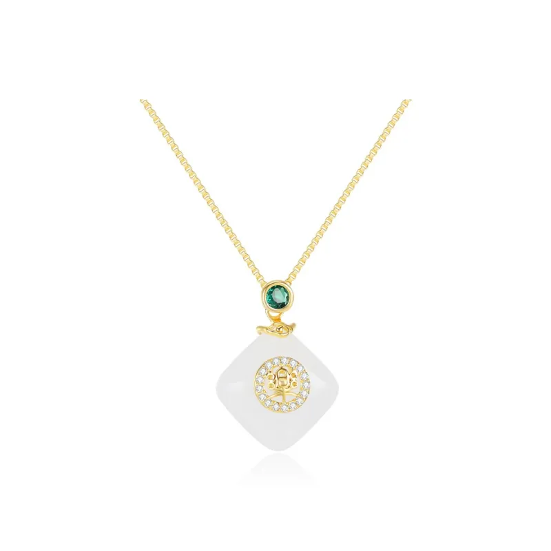Zoo Jewel Copper Alloy Necklaces Women's-0