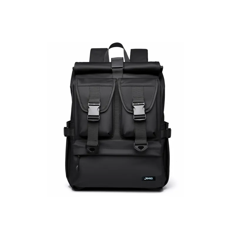 Jeep Nylon Backpack Regular Unisex Multicolor-0