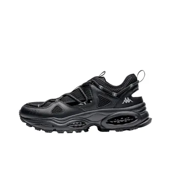 Kappa Slip Resistant Breathable Grip Support River Trekking Shoes Unisex Black